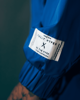 Blue Oasis - Half Zip Jacket - FULLY HYPED